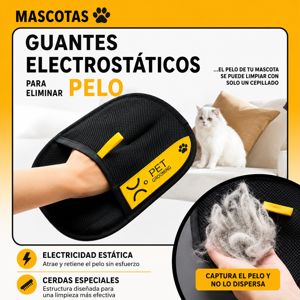 Manopla Quitapelos