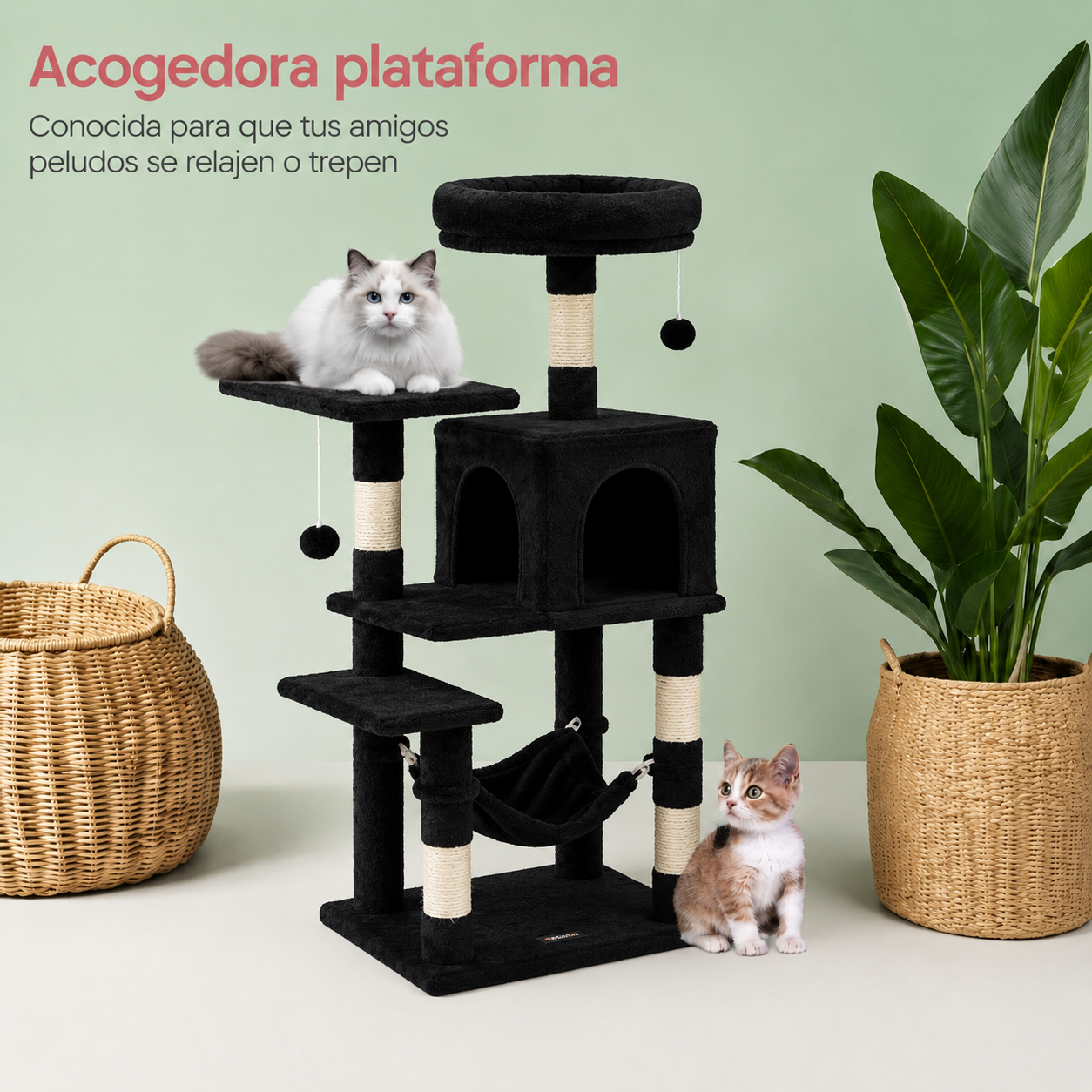 Torre de Actividades para Gatos