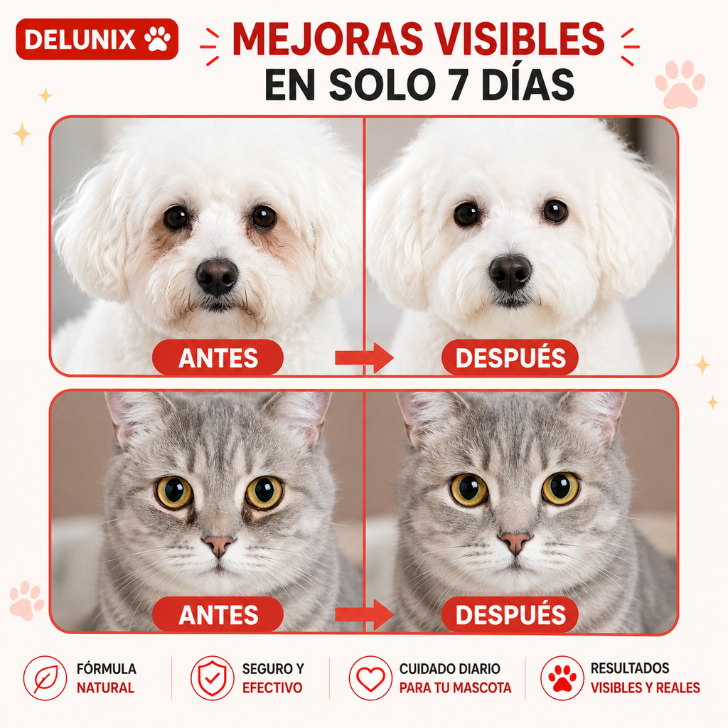 Bálsamo Quitamanchas de Lágrimas para Mascotas