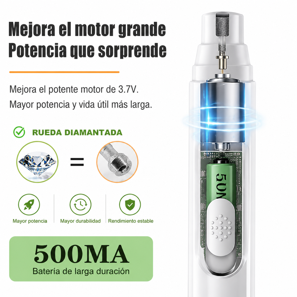 Limador Eléctrico de Uñas para Mascotas