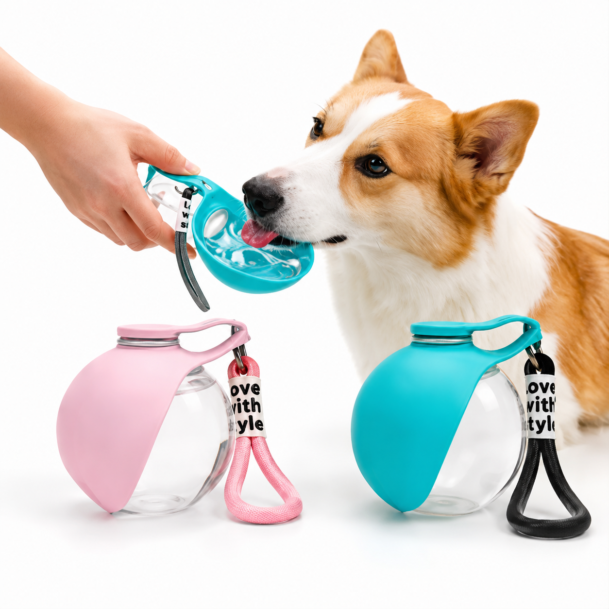 Botella Portátil para Mascotas