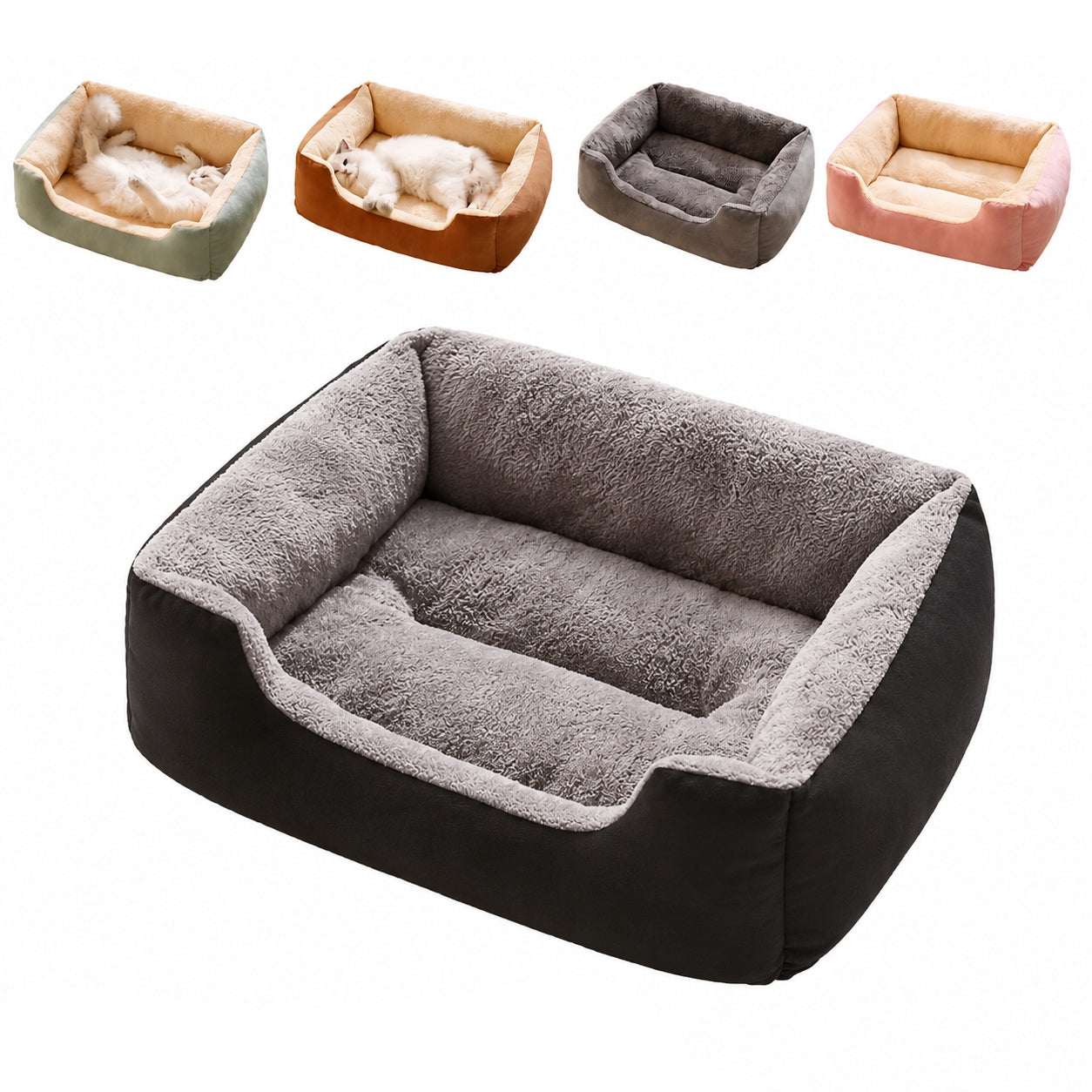 Cama Suave para Perros y Gatos
