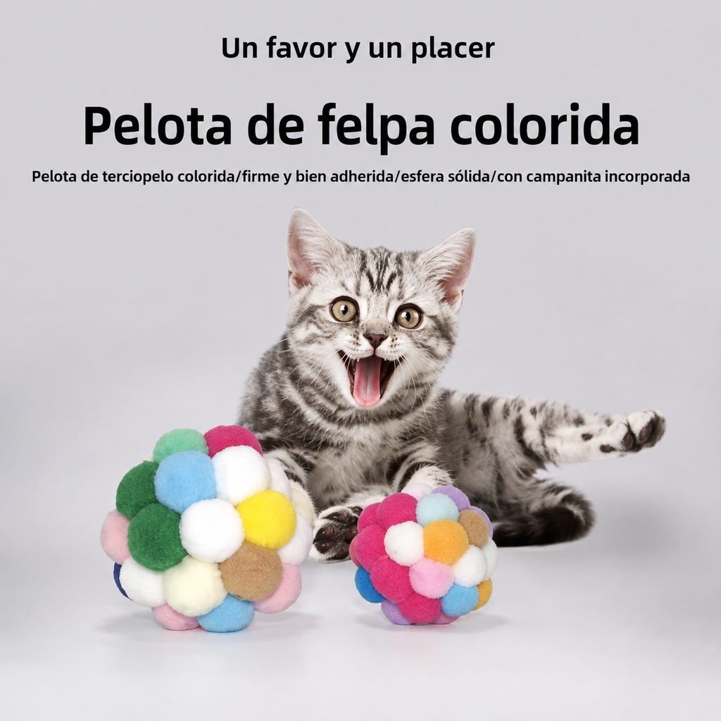 Pelota Interactiva para Gatos