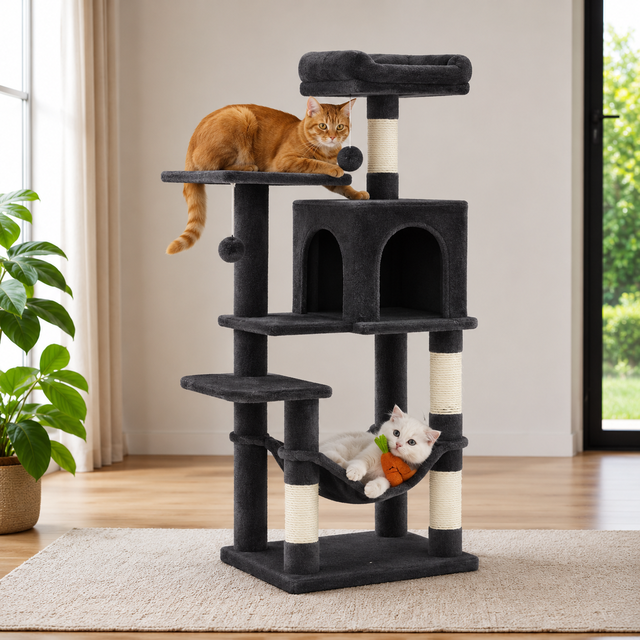 Torre de Actividades para Gatos