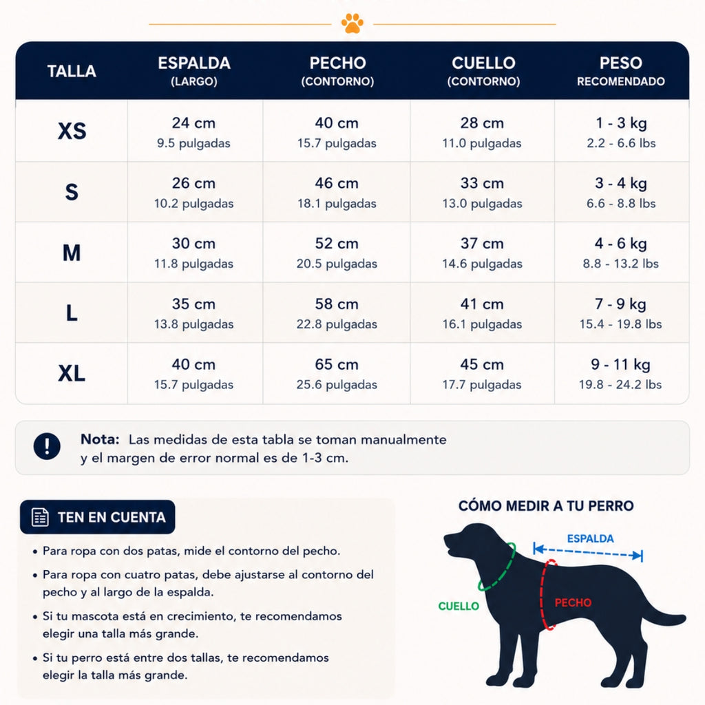 Abrigo Térmico para Perros