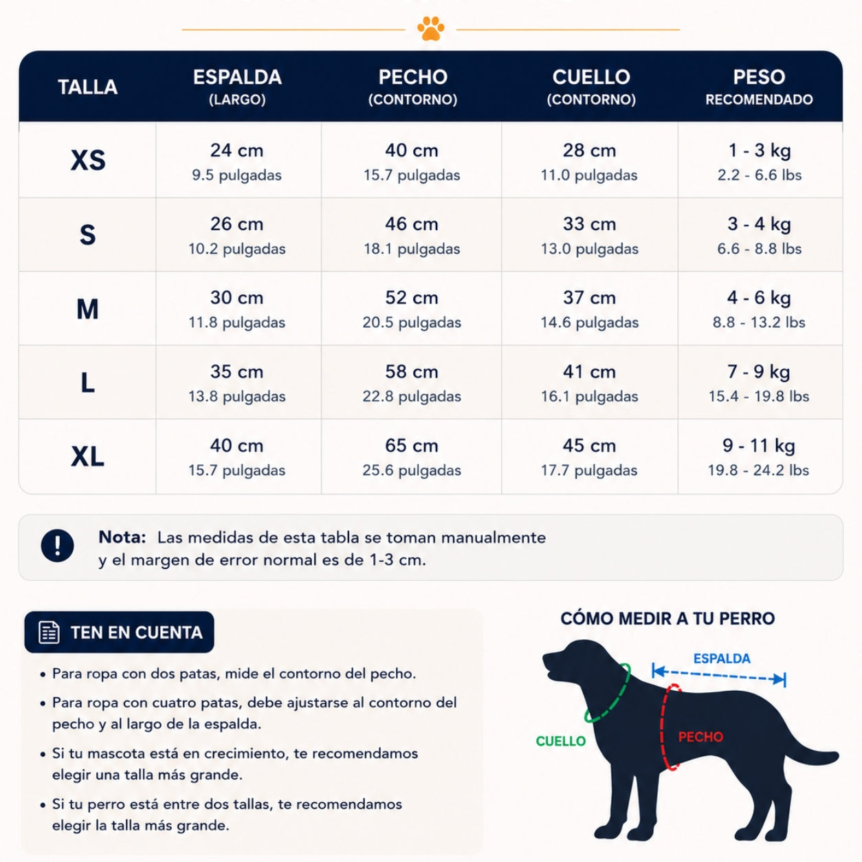 Abrigo Térmico para Perros