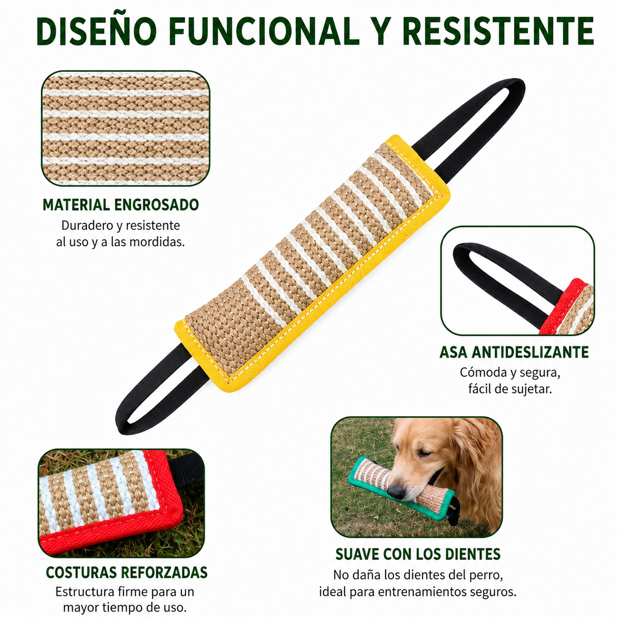 Mordedor Resistente para Perros